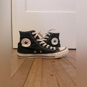 Black Converse Chuck Taylor All Star High Tops